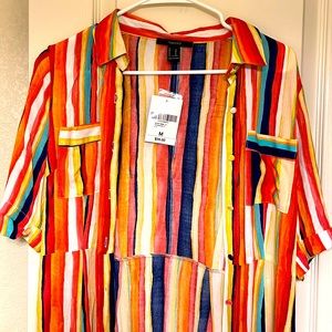 Woven dress multi colored 🥰